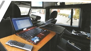 Mobile complex of communication, automation and video surveillance  